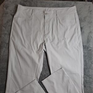 Mens Puma Way 1 38x32 Golf Pants Gray Puma SE